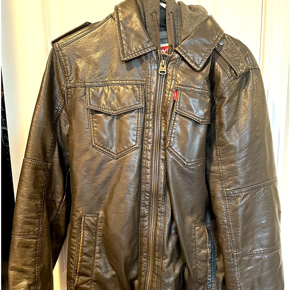 Levi’s P/U leather jacket